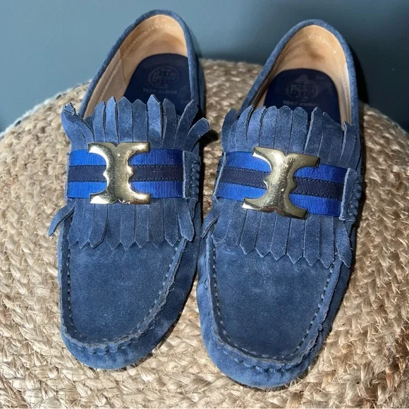 Tory Burch Gemini Link Driver Loafers - Picture 10 of 10